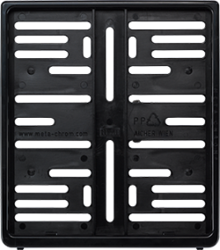 Foto: Kennzeichenhalter für Motorrad