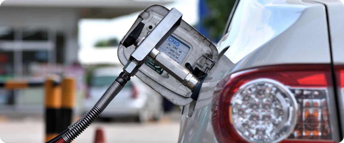 CNG Auto tanken