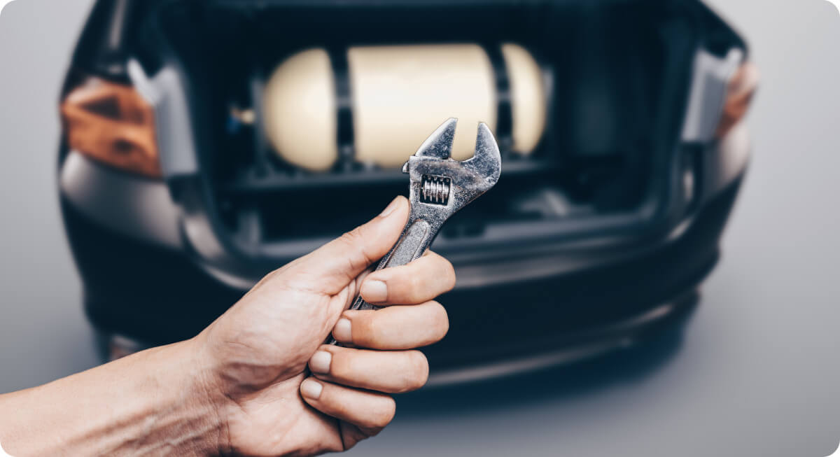 Auto Umbau auf GAS
