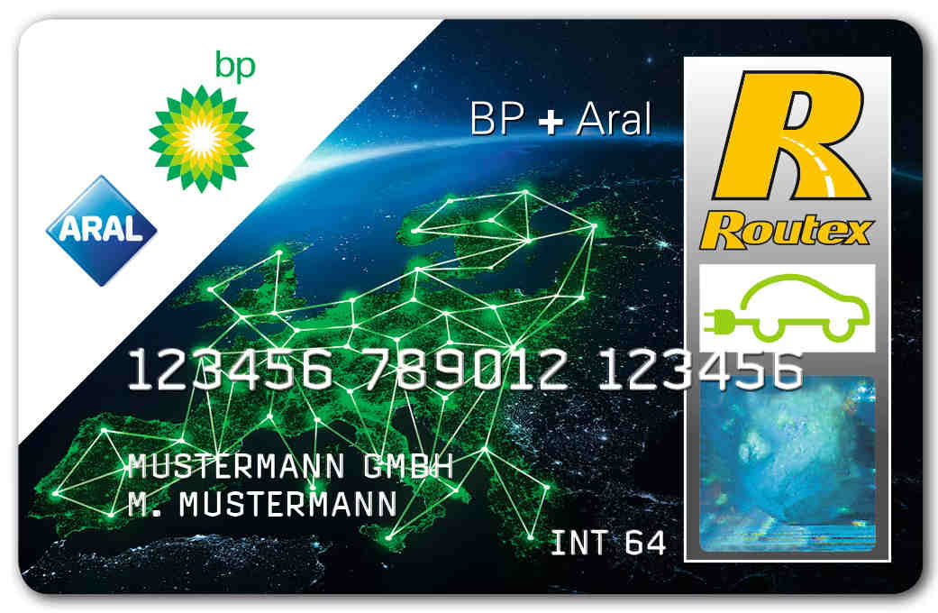 Fotografie der Arak Fuel Tankkarte.