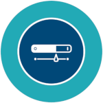 Illustration von einem Balken mit aktuellem Status vom Auftrag.